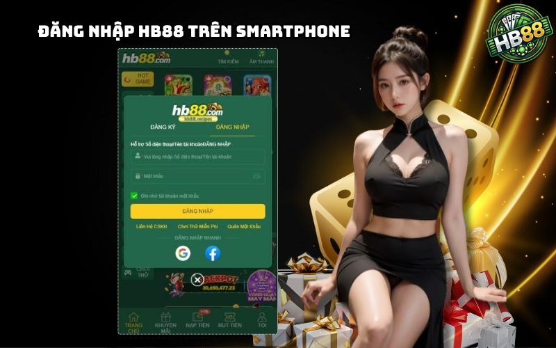 Đăng nhập HB88 ngay trên điện thoại mọi lúc mọi nơi – tiện lợi, an toàn và cực kỳ nhanh chóng