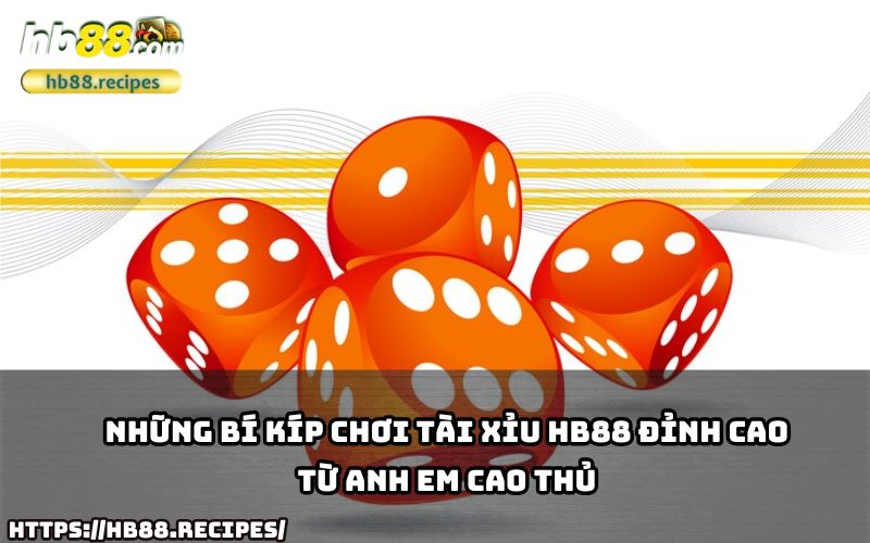 Học hỏi bí kíp Tài Xỉu HB88 từ cao thủ để tăng tỷ lệ thắng và làm chủ mọi ván cược.